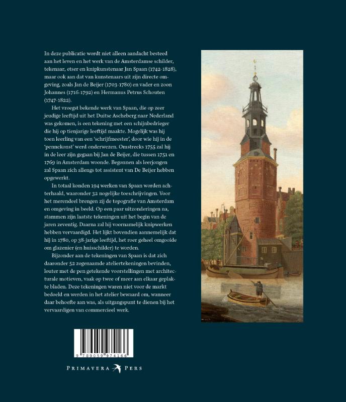 Achterkant van Jan Spaan (1742-1828)