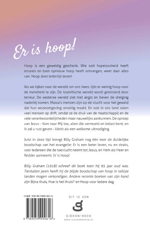 Achterkant van Er is hoop!