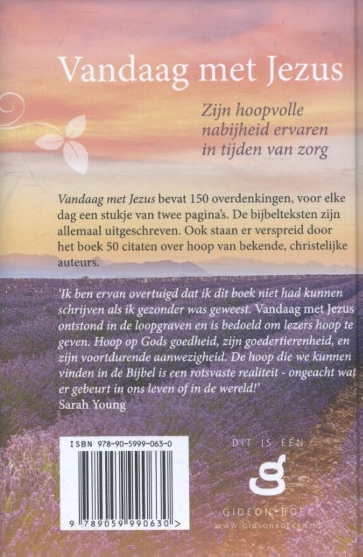 Achterkant van Vandaag met Jezus
