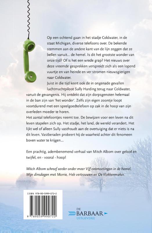 Achterkant van Telefoon vanuit de hemel