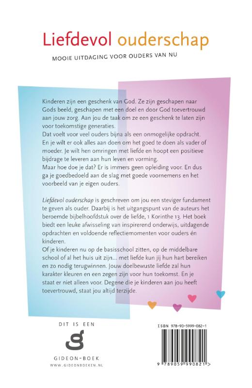 Achterkant van Liefdevol ouderschap