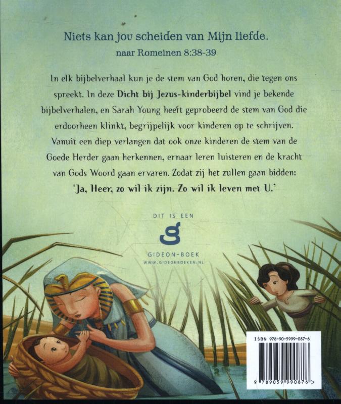 Achterkant van Dicht bij Jezus