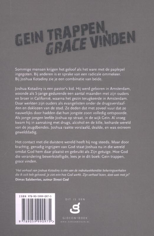 Achterkant van Gein trappen, grace vinden