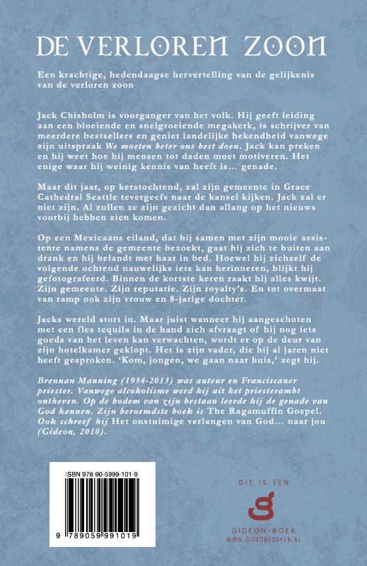 Achterkant van Verloren zoon,