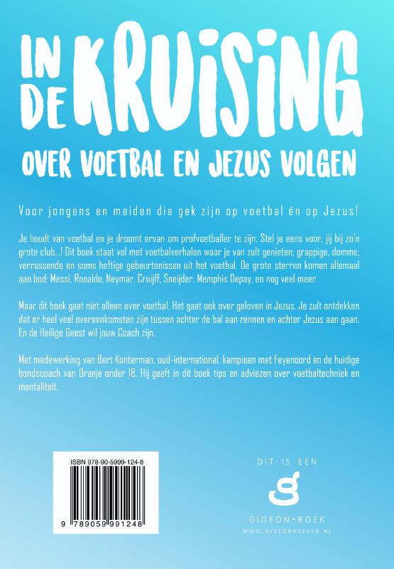Achterkant van In de kruising