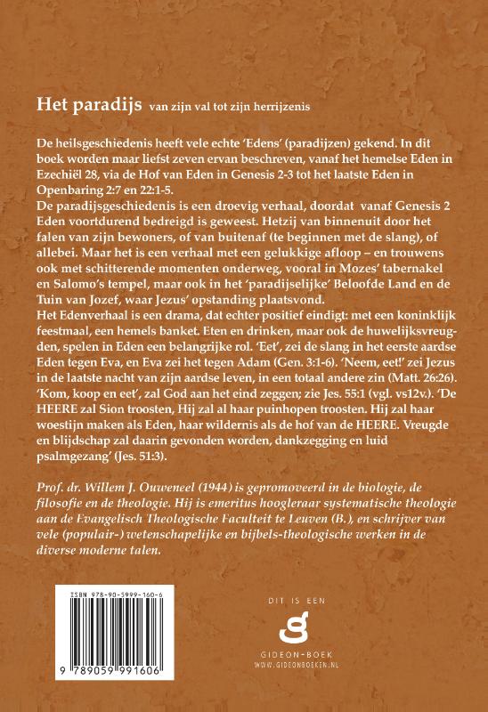 Achterkant van Paradijs, Het