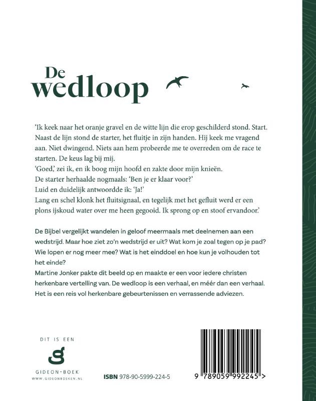 Achterkant van De Wedloop