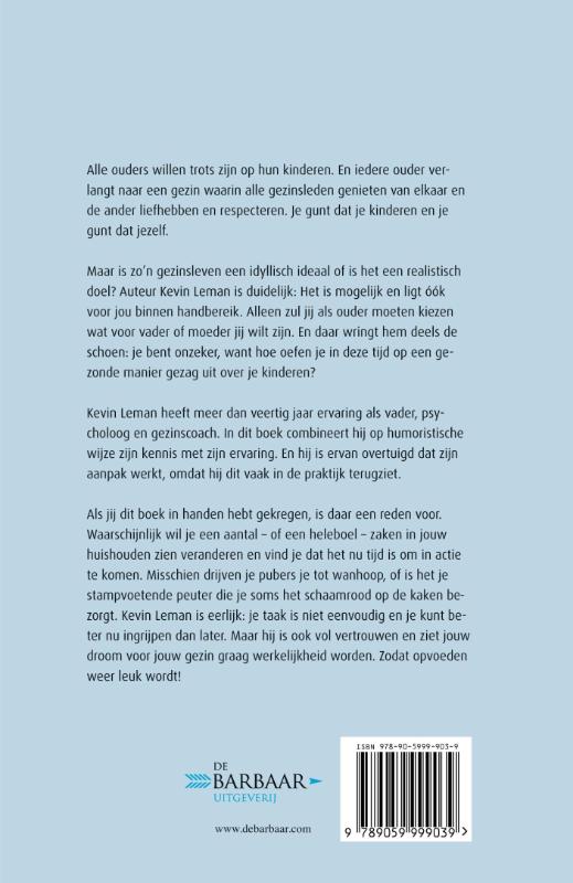 Achterkant van Zo wordt opvoeden leuk!