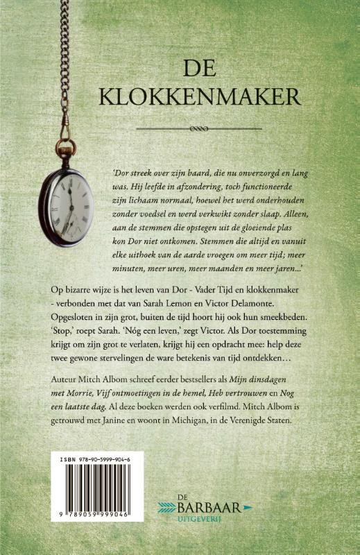 Achterkant van De klokkenmaker