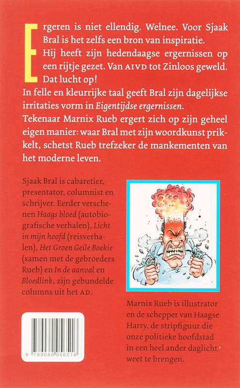 Achterkant van Eigentijdse ergernissen