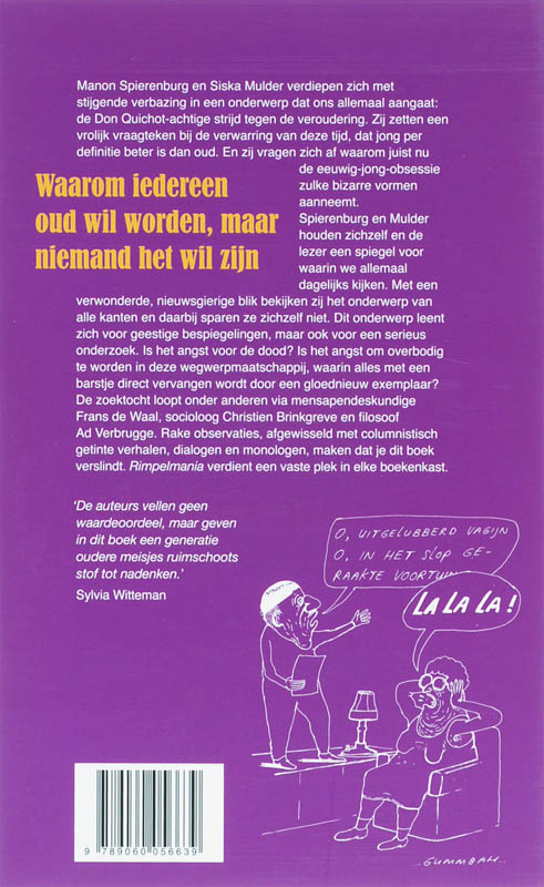 Achterkant van Rimpelmania