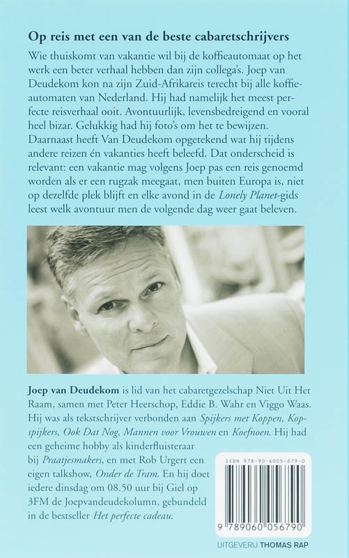 Achterkant van Het perfecte reisverhaal