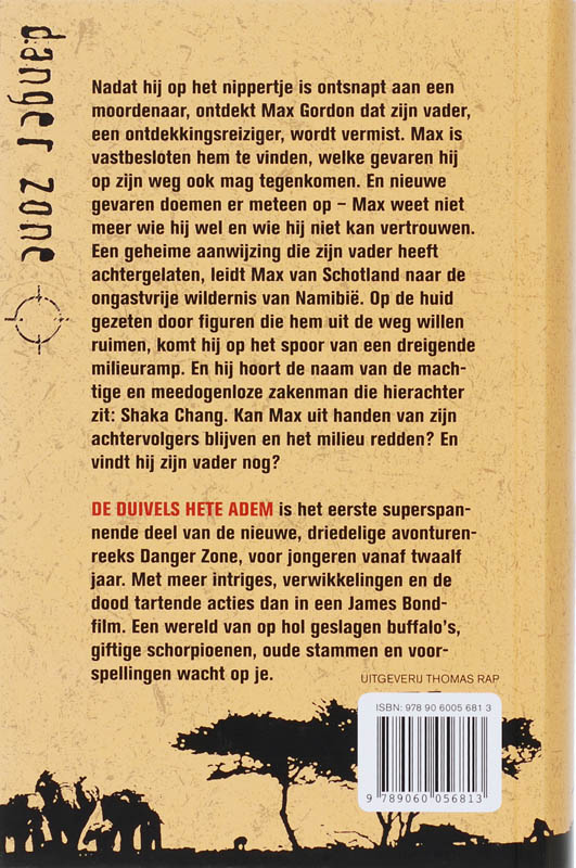 Achterkant van De duivels hete adem