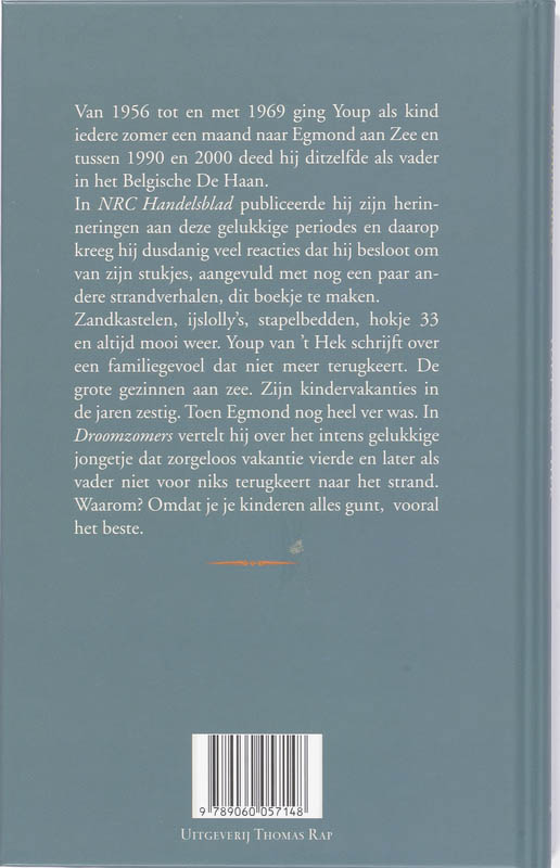 Achterkant van Droomzomers