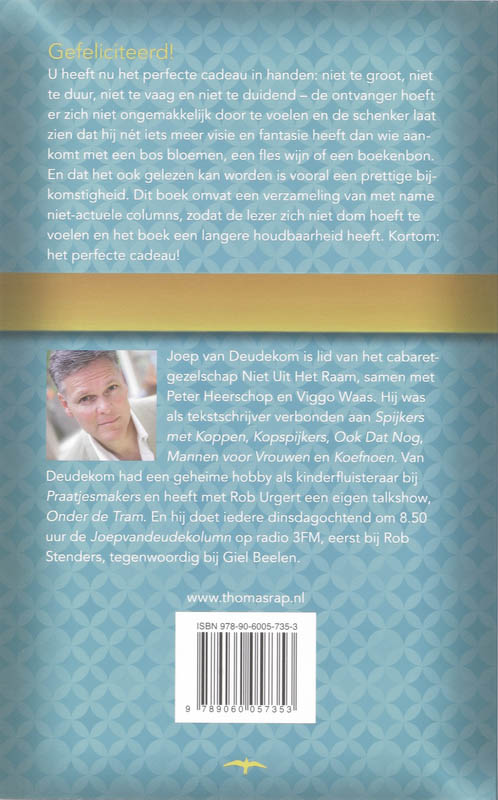 Achterkant van Het perfecte cadeau