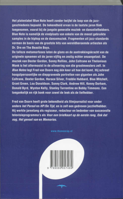 Achterkant van Blue Notes