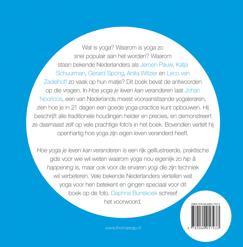 Achterkant van Hoe yoga je leven kan veranderen