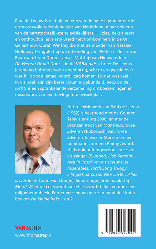 Achterkant van Boos op de lucht!