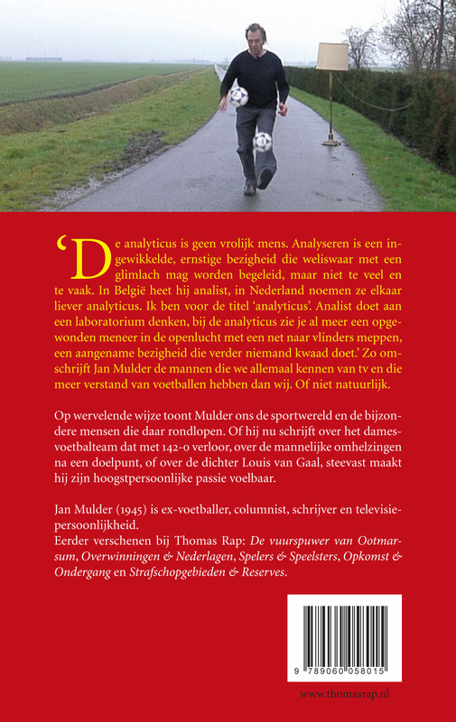 Achterkant van De analyticus