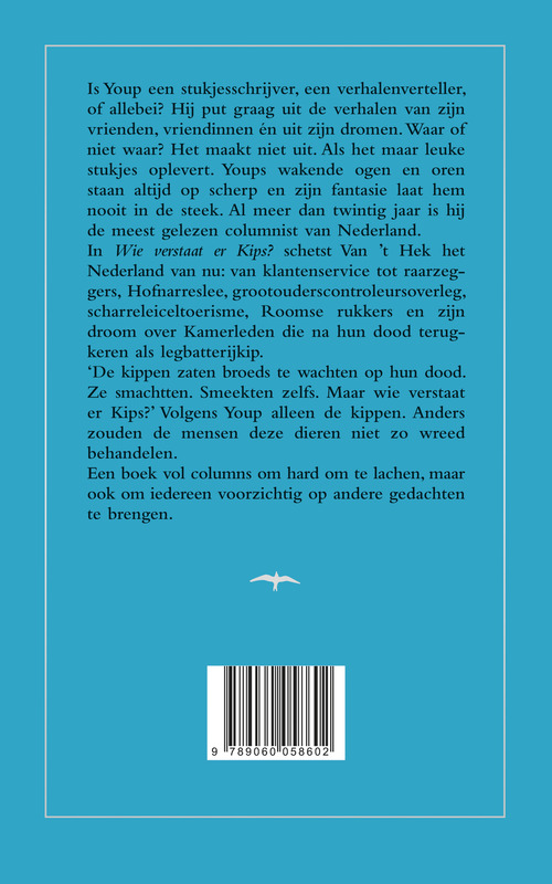 Achterkant van Wie verstaat er kips?