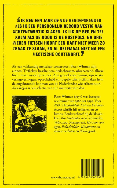 Achterkant van Koersdagen