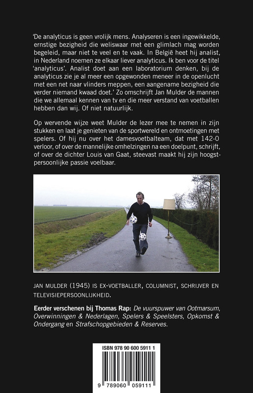 Achterkant van De analyticus