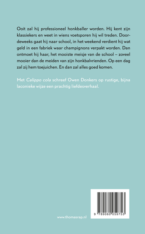 Achterkant van Calippo cola