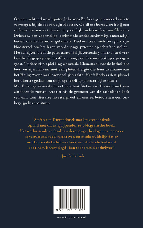 Achterkant van En het regende brood