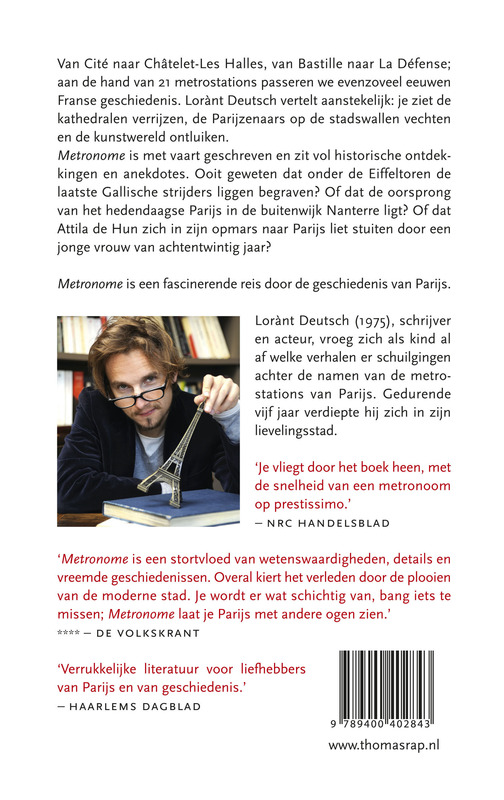 Achterkant van Metronome