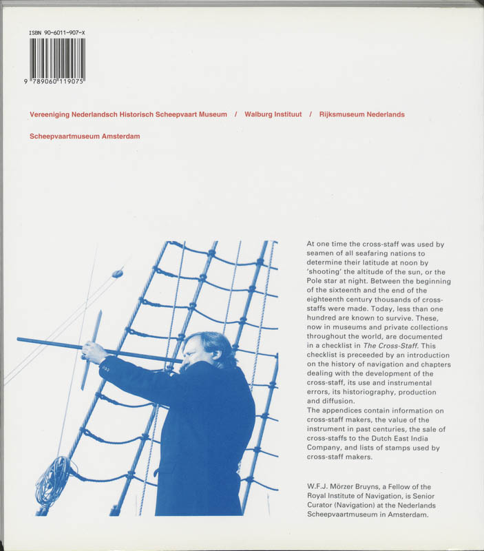Achterkant van The cross-staff