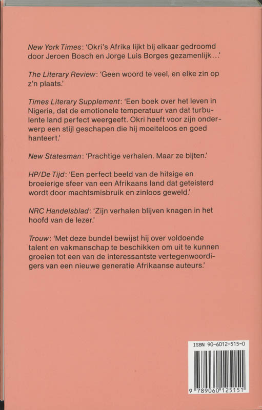 Achterkant van De rood bestoven stad