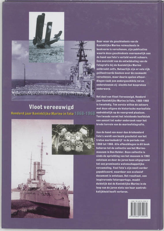 Achterkant van Vloot vereeuwigd 1868-1968