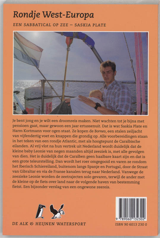 Achterkant van Rondje West-Europa