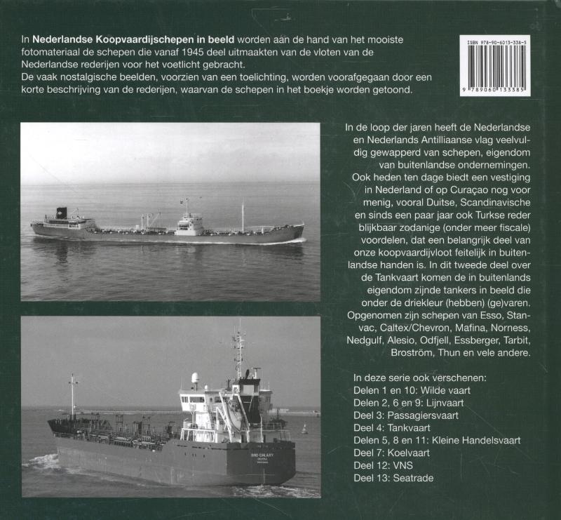 Achterkant van Tankvaart