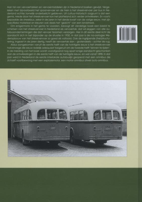 Achterkant van Aankomst en vertrek in 1950