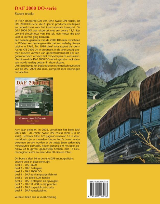 Achterkant van DAF 2000 do-serie