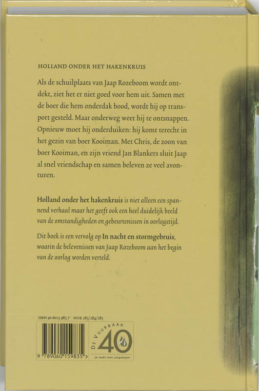 Achterkant van Holland onder het hakenkruis