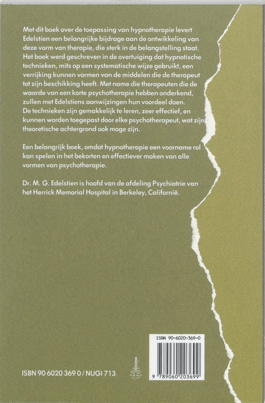 Achterkant van Trauma en trance