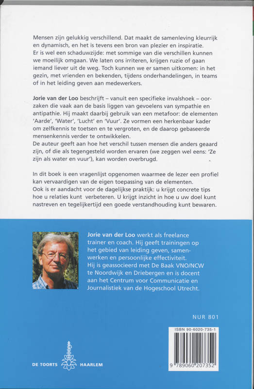 Achterkant van Dynamiek in werkrelaties