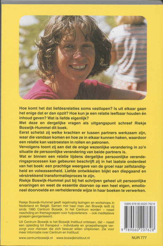 Achterkant van Revolutie binnen de relatie