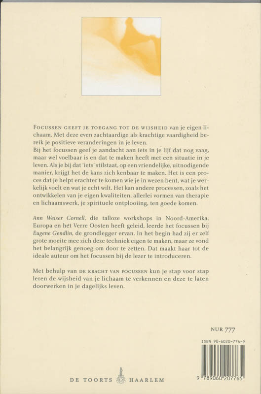 Achterkant van De kracht van focussen