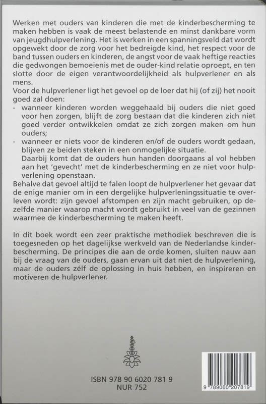 Achterkant van Ik wil mijn kind niet kwijt!