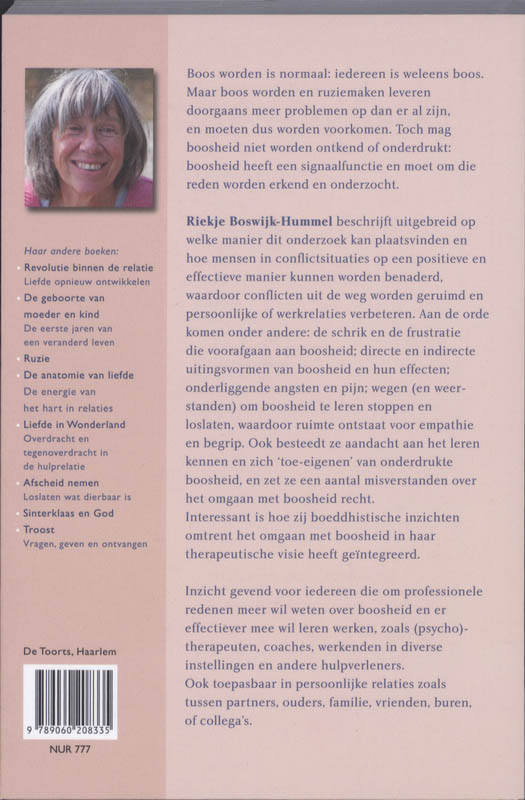 Achterkant van Boos