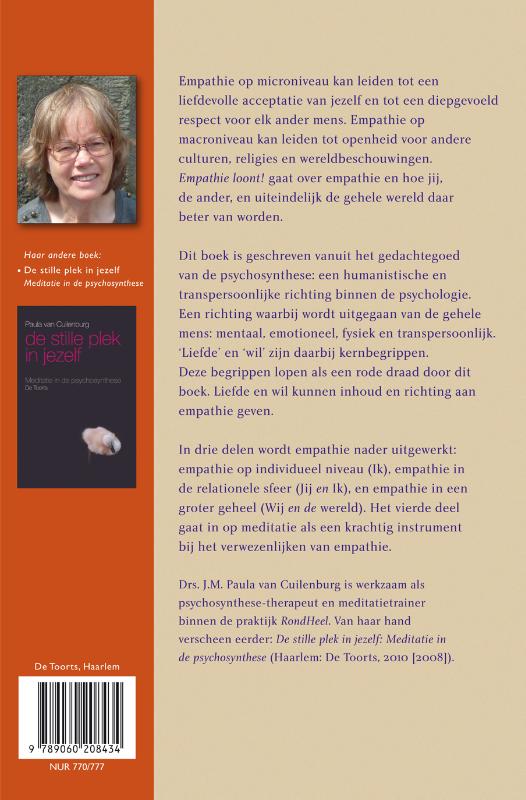 Achterkant van Empathie loont!
