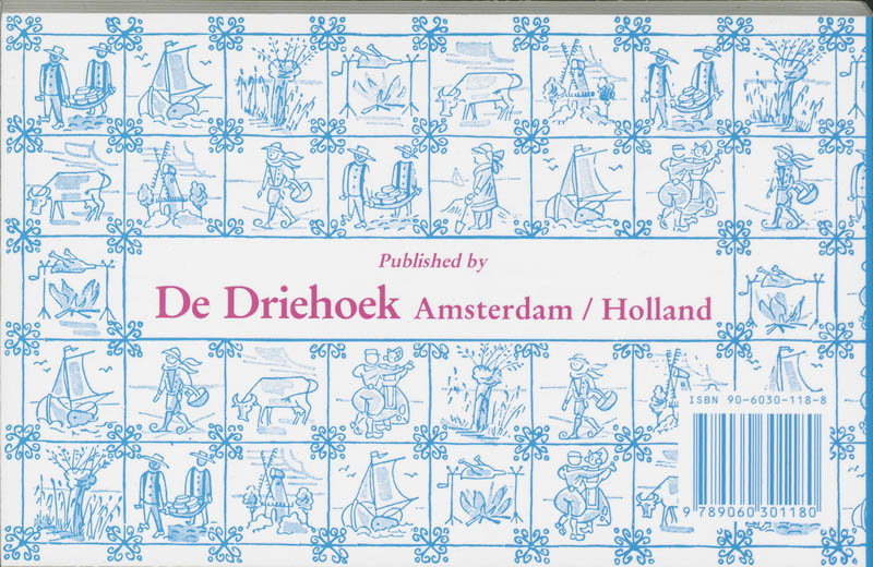 Achterkant van The Netherlands cookbook