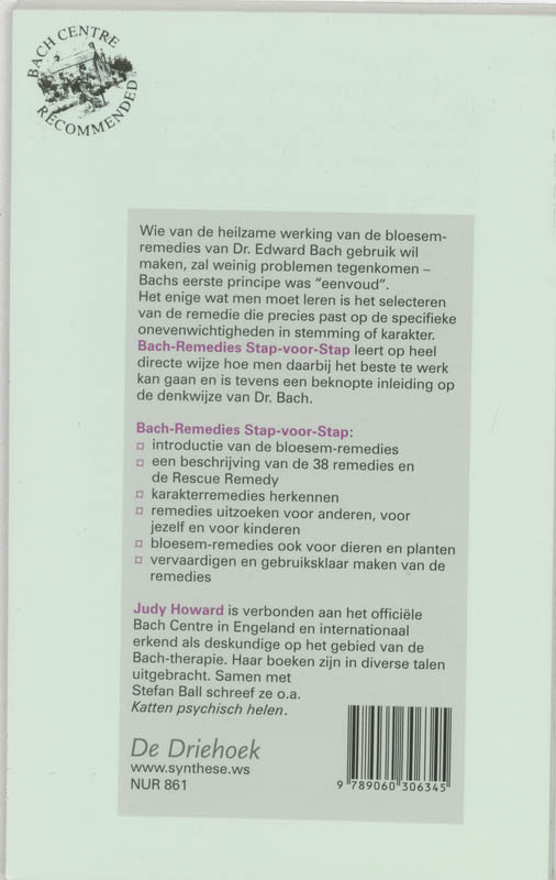Achterkant van Bach-bloesem-remedies stap-voor-stap