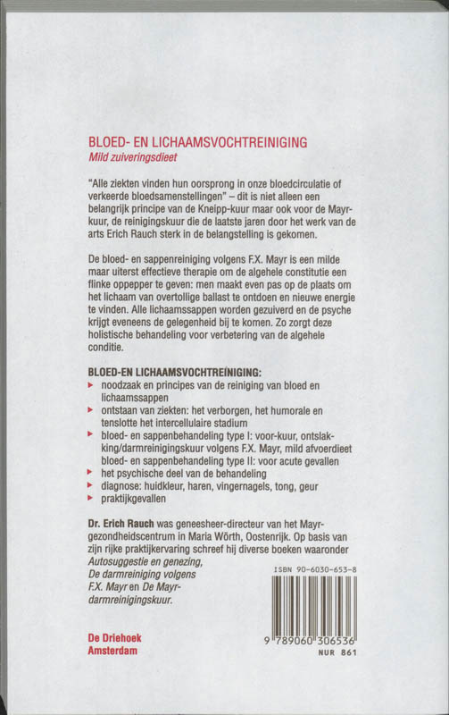 Achterkant van Bloed- en lichaamsvochtreiniging