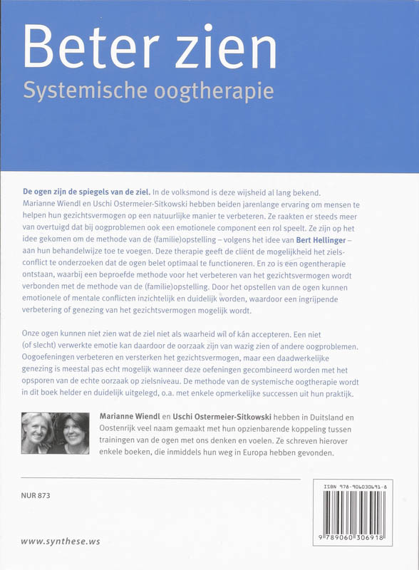Achterkant van Beter zien