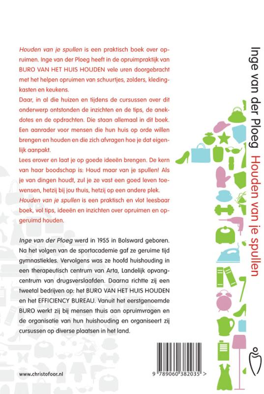 Achterkant van Houden van je spullen
