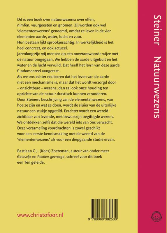 Achterkant van Natuurwezens